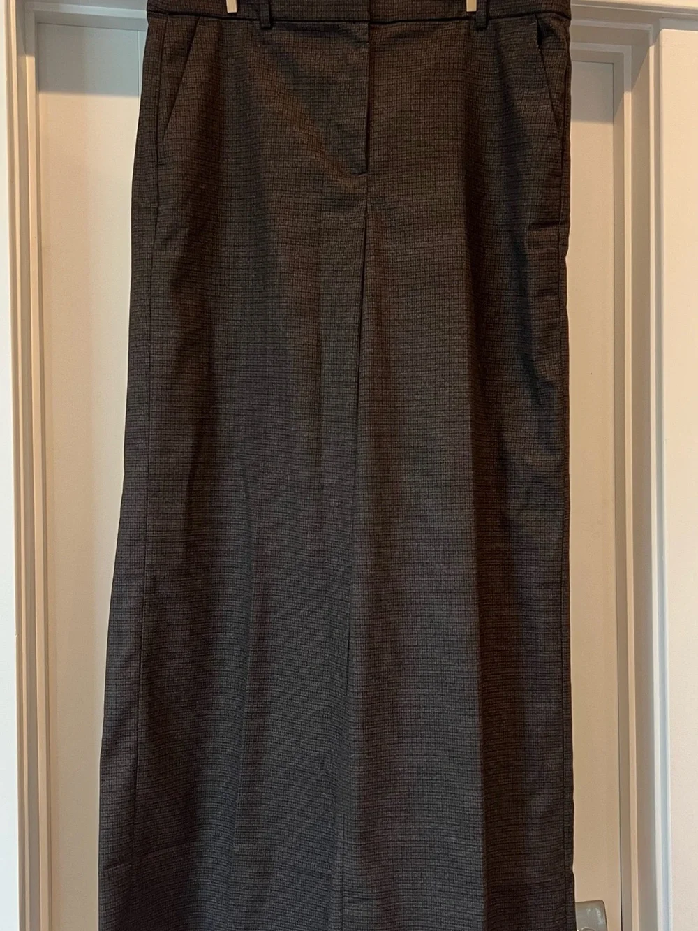 J. Crew Women's Suit: Brown Plaid Single-Button Blazer and Matching Remy Pants